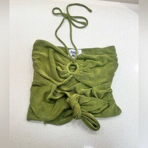 Princess Polly Olive Green Top